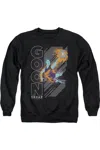 Gildan Space Jam 2 Wet Fire Adult Crewneck Sweatshirt In Black