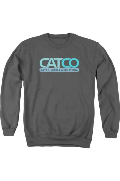 Gildan Supergirl Catco Logo Adult Crewneck Sweatshirt In Pink