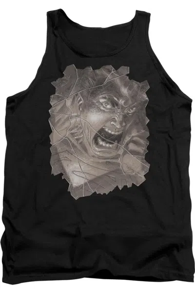 Gildan Superman Action #840 Cover Adult Tank Top In Black