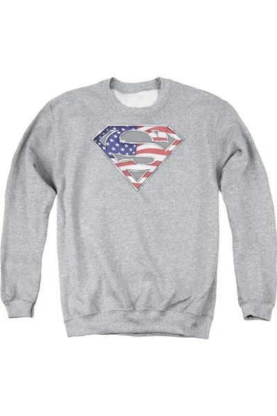 Gildan Superman All Adult Crewneck Sweatshirt In Multi