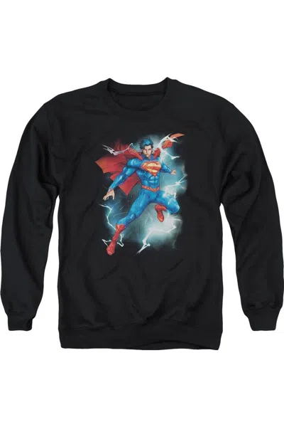 Gildan Superman Annual #1 Cover Adult Crewneck Sweatshirt In Black