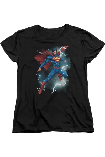 GILDAN SUPERMAN ANNUAL #1 COVER SHORT SLEEVE WOMENS TEE / T-SHIRT