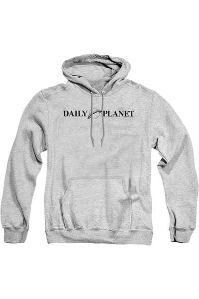 Gildan Superman Daily Planet Logo Adult Pull Over Hoodie / Hooded Sweatshirt In Multi