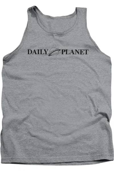 Gildan Superman Daily Planet Logo Adult Tank Top In Multi