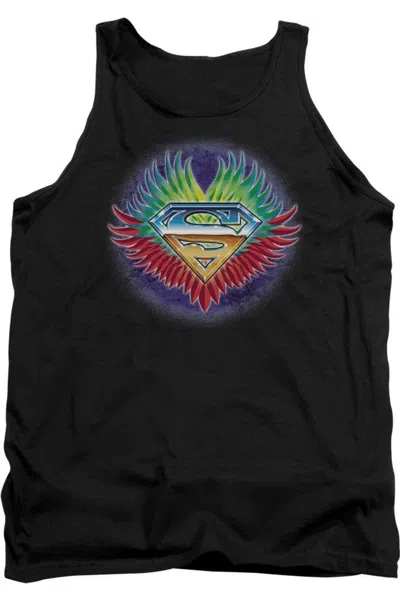 Gildan Superman Don´t Stop Believing Adult Tank Top In Black
