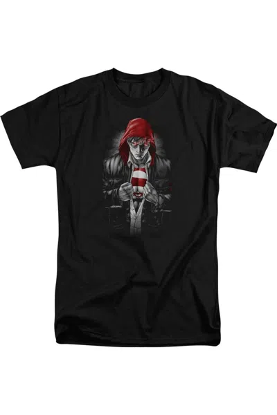 Gildan Superman Earth One Short Sleeve Adult Tee / T-shirt In Black
