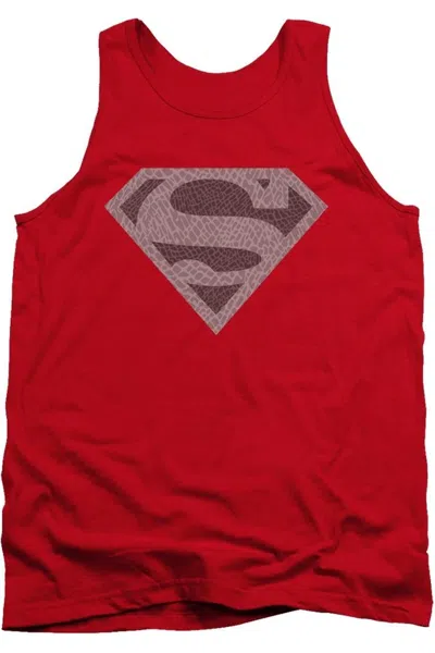 Gildan Superman Elephant Shield Adult Tank Top In Multi