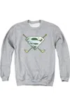 Gildan Superman Fore! Adult Crewneck Sweatshirt In Multi