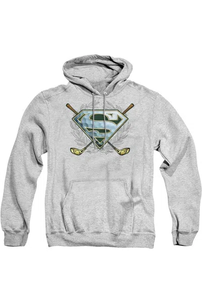Gildan Superman Fore! Adult Pull Over Hoodie / Hooded Sweatshirt In Multi