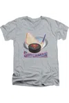 Gildan Superman Hockey Stick Short Sleeve Adult V Neck Tee / T-shirt In Multi