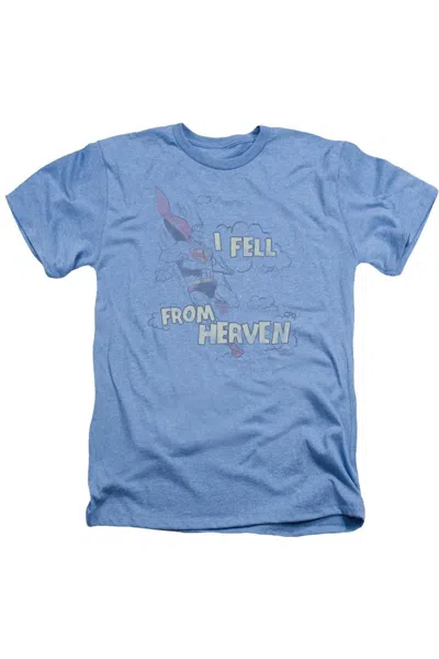 Gildan Superman I Fell Adult Heather Tee / T-shirt In Blue