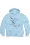Gildan Superman I Fell Adult Pull Over Hoodie / Hooded Sweatshirt In Blue