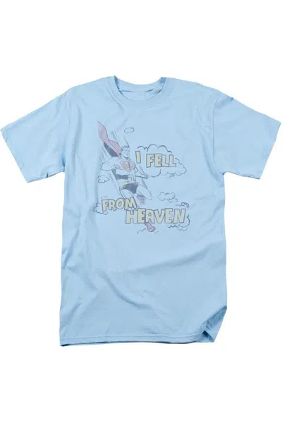 Gildan Superman I Fell Short Sleeve Adult Tee / T-shirt In Blue