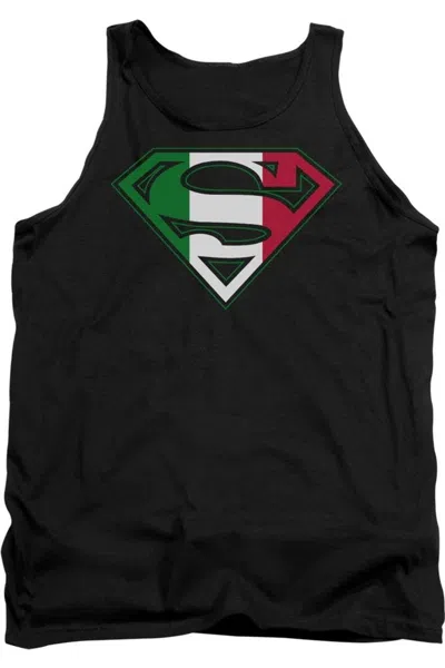 GILDAN SUPERMAN ITALIAN SHIELD ADULT TANK TOP