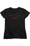 Gildan Superman Kneel Before Zod Short Sleeve Womens Tee / T-shirt In Black