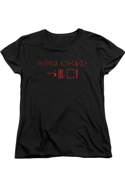 Gildan Superman Kneel Before Zod Short Sleeve Womens Tee / T-shirt In Black