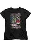 Gildan Superman Last Hope Short Sleeve Womens Tee / T-shirt In Black