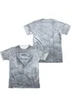 Gildan Superman Made Of Steel (front/back Print) Adult 65/35 Poly/cotton Short Sleeve Tee / T-shirt In White