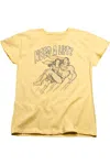 Gildan Scooby Doo Mystery Machine Short Sleeve Women´s Tee / T-shirt In Yellow