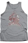 Gildan Superman Super Bad Adult Tank Top In Multi