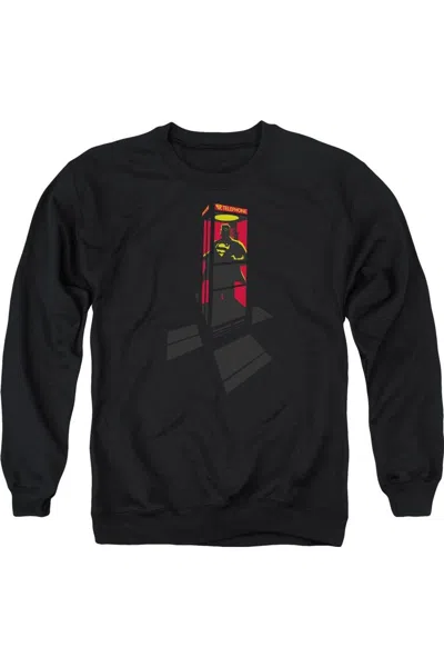 Gildan Superman Super Booth Adult Crewneck Sweatshirt In Black
