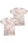 Gildan Superman Super Flight Short Sleeve Adult Poly Crew Tee / T-shirt In White