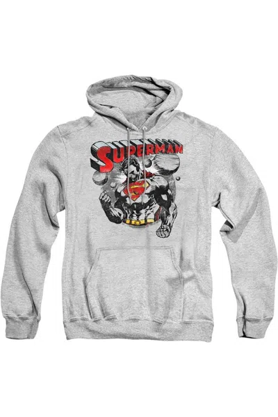 Gildan Superman Super Ko Adult Pull Over Hoodie / Hooded Sweatshirt In Multi