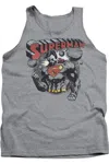 Gildan Superman Super Ko Adult Tank Top In Multi