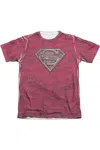 Gildan Superman Super Powers Adult 65/35 Poly/cotton Short Sleeve Tee / T-shirt In White