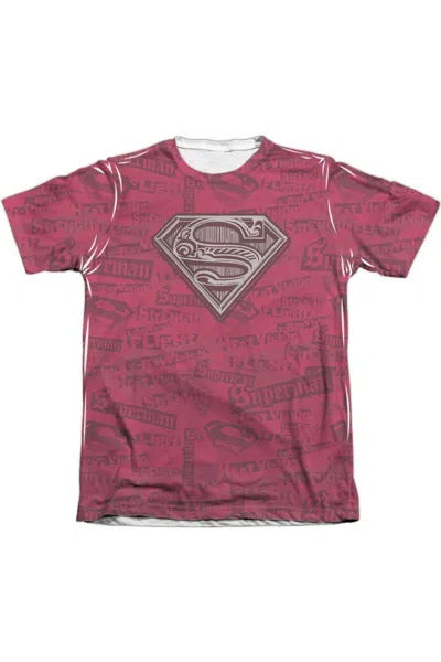 Gildan Superman Super Powers Adult 65/35 Poly/cotton Short Sleeve Tee / T-shirt In White