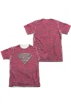 Gildan Superman Super Powers (front/back Print) Adult 65/35 Poly/cotton Short Sleeve Tee / T-shirt In White