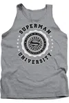 Gildan Superman Superman University Adult Tank Top In Multi