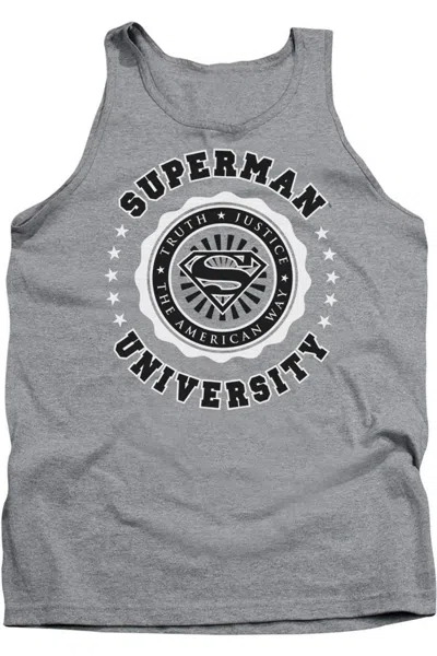 Gildan Superman Superman University Adult Tank Top In Multi
