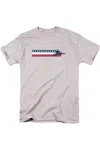 Gildan Superman Superman Us Short Sleeve Adult Tee / T-shirt In Silver