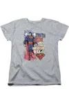 Gildan Superman Truth Justice Short Sleeve Womens Tee / T-shirt In Multi