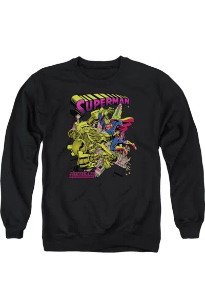 Gildan Superman Versus Metallo Blacklight Adult Crewneck Sweatshirt