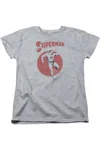 Gildan Superman Vintage Sphere Short Sleeve Women´s Tee / T-shirt In Multi