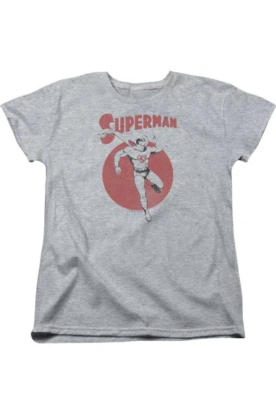 Gildan Superman Vintage Sphere Short Sleeve Women´s Tee / T-shirt In Multi