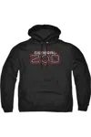 Gildan Superman Zod Logo Adult Pull Over Hoodie / Hooded Sweatshirt In Black