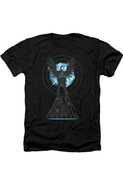 Gildan Supernatural Hey Ass Butt Adult Heather Tee / T-shirt In Black
