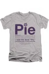 Gildan Supernatural Pie Short Sleeve Adult V Neck Premium Cotton Tee / T-shirt In Multi
