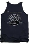 Gildan Supernatural Saving People And Hunting Adult Tank Top In Blue