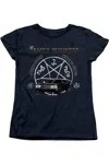 Gildan Supernatural Saving People And Hunting Short Sleeve Women´s Tee / T-shirt In Black