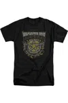 Gildan Supernatural Winchester Bros Short Sleeve Adult Tall Tee / T-shirt In Black