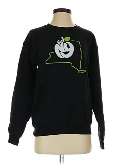 Pre-owned Gildan Sweatshirt In Black