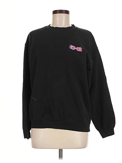 Pre-owned Gildan Sweatshirt In Black