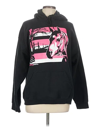 Pre-owned Gildan Sweatshirt In Black