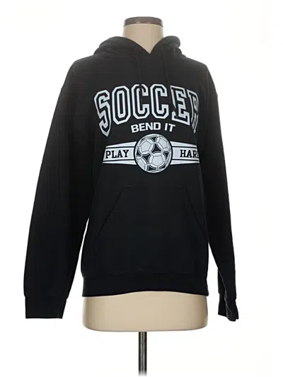 Pre-owned Gildan Sweatshirt In Black