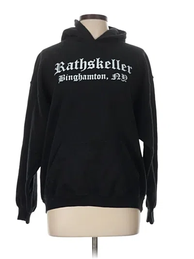 Pre-owned Gildan Sweatshirt In Black