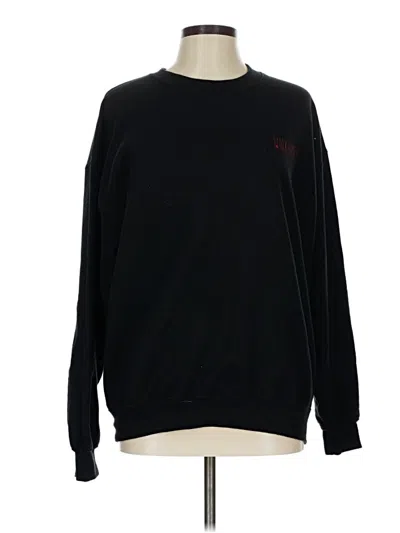 Pre-owned Gildan Sweatshirt In Black